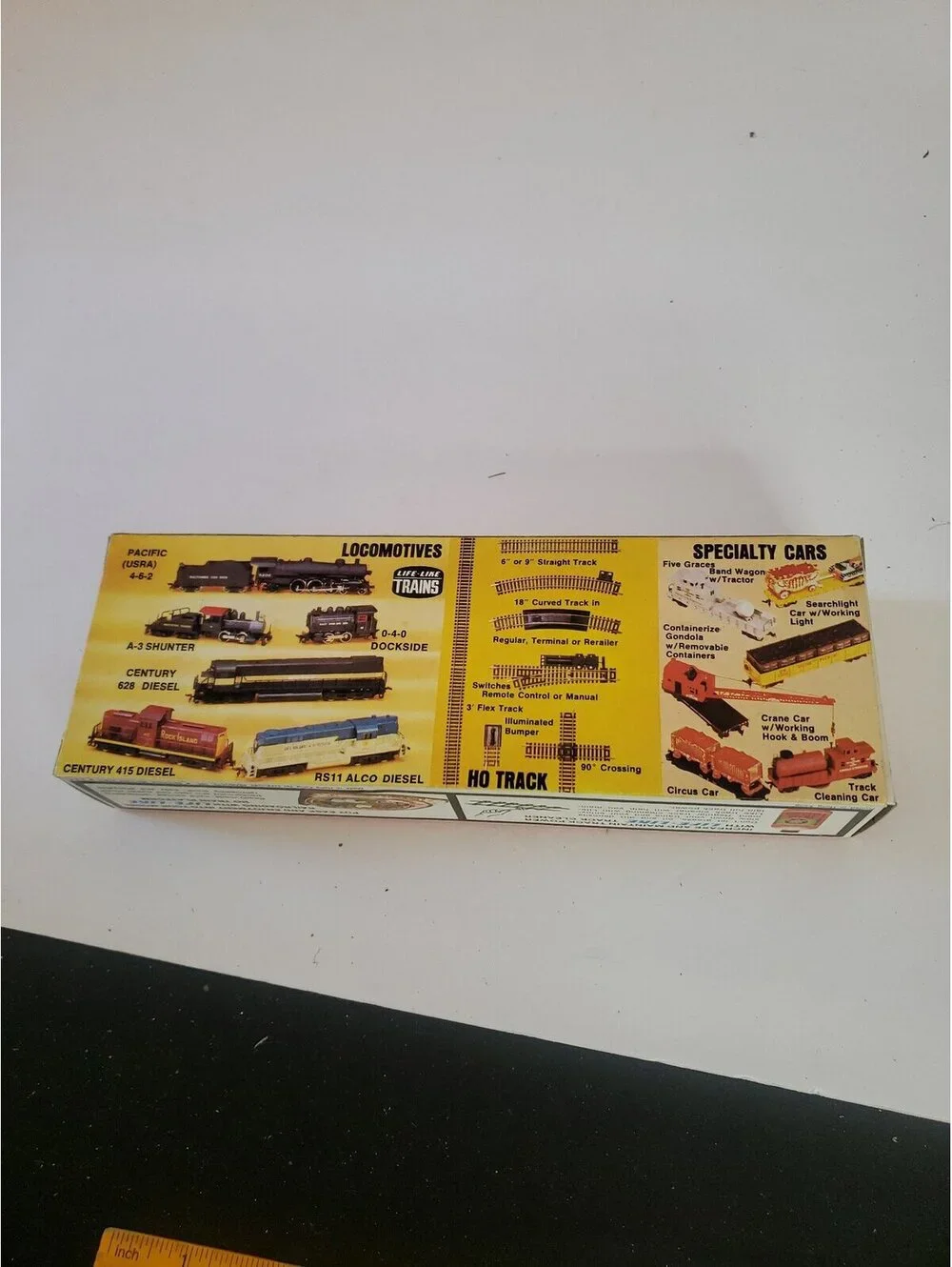 Life-Like Trains Crane Car #08582 in Box